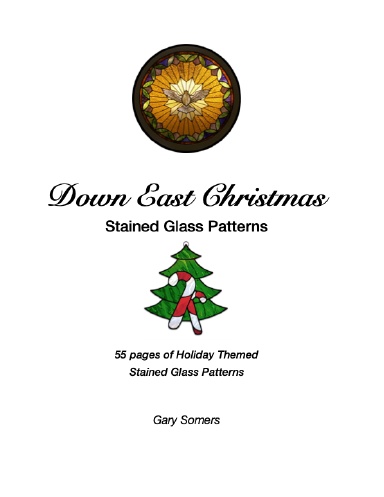 Down East Christmas Stained Glass Patterns