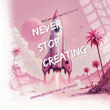Never Stop Creating