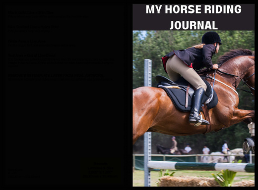 HORSE RIDING JOURNAL