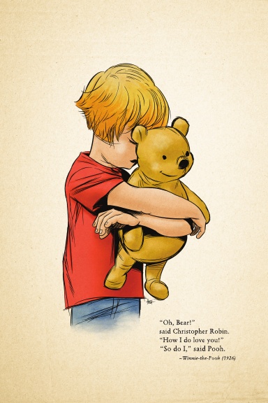 How I Love You, Pooh - Notebook
