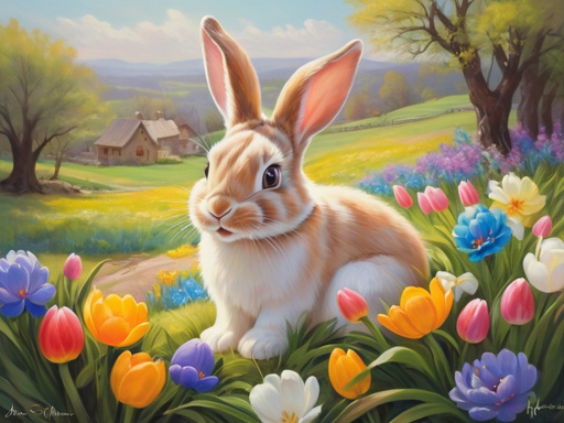 The charm of Spring Holoday