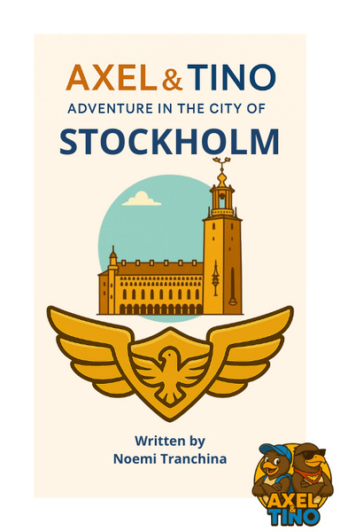 AXEL&TINO Adventure in the city of STOCKHOLM