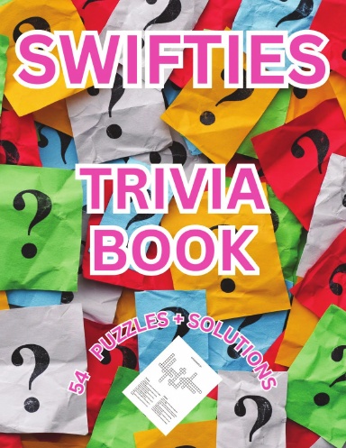 SWIFTIES TRIVIA PUZZLE BOOK