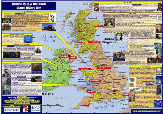 BRITISH ISLES/UK-DR CONGO SHARED HISTORY SITES