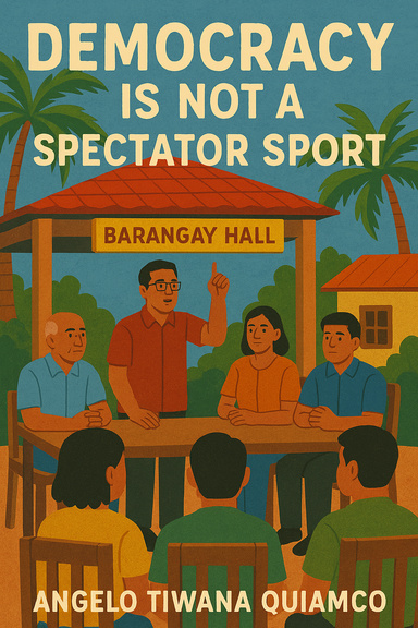 DEMOCRACY IS NOT A SPECTATOR SPORT