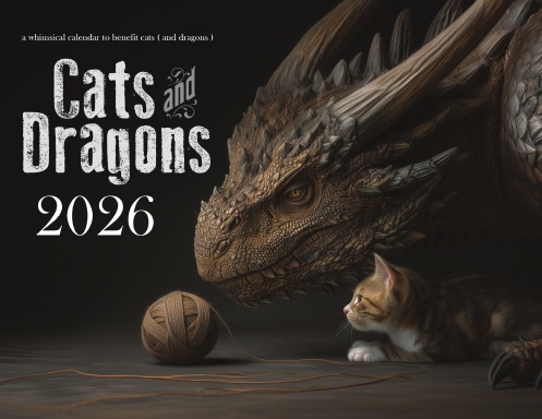 Cats & Dragons 2026 Calendar