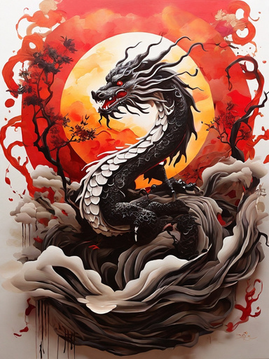 Dragon and Red Sun: Art and Symbolism of the East