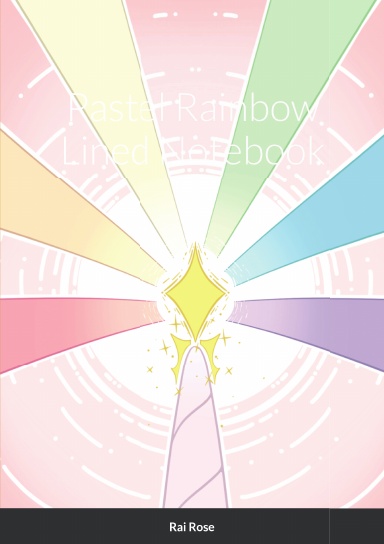Pastel Rainbow Lined Notebook