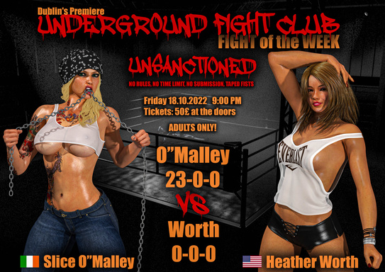 Unsanctioned - Heather's first underground fight