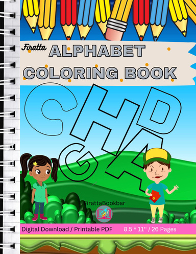 ALPHABET COLORING BOOK