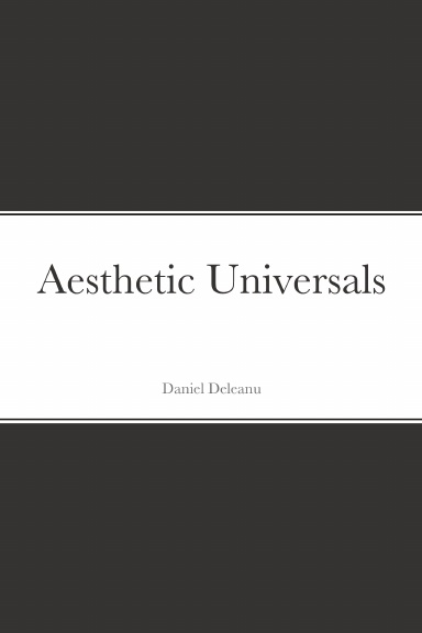 Aesthetic Universals
