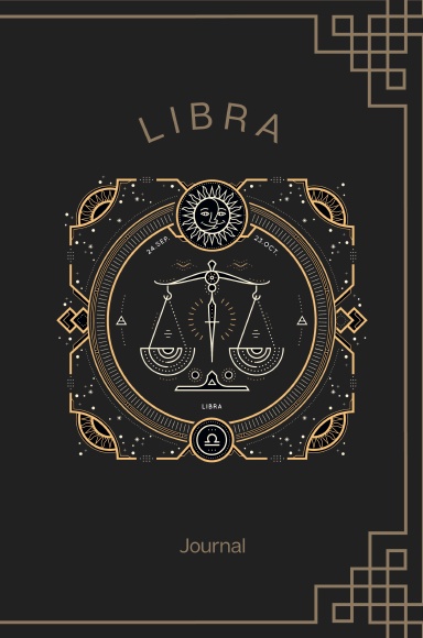 Scared Geometry Vintage Libra Zodiac Bullet Journal