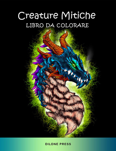 Creature Mitiche Libro da Colorare