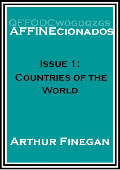 Affinecionados Issue 1