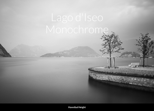 Lago d'Iseo Monochrome