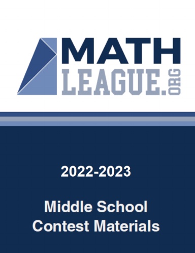 2022-2023 Middle School Contest Materials