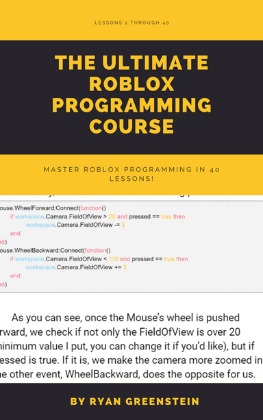 The Ultimate Roblox Programming Course