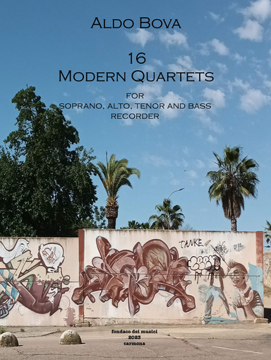 16 Modern Quartets for recorder SATB