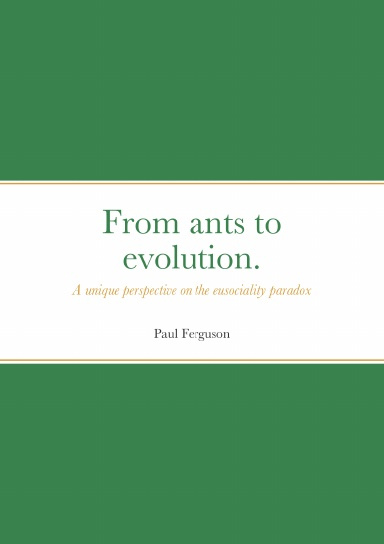 Image of Author From ants to evolution.