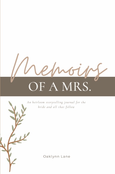 Memoirs of a Mrs Journal 2023