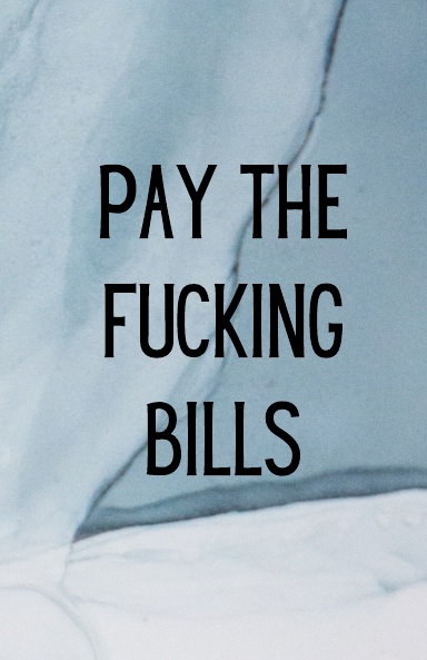 Pay The Fucking Bill Notebook  (color 60 pages)