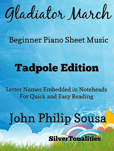 Gladiator March Beginner Piano Sheet Music