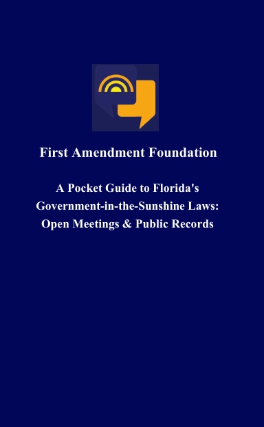 Florida's Open Government Pocket Guide 2026