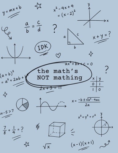 The Math's Not Mathing Graph Paper Notebook (composition)