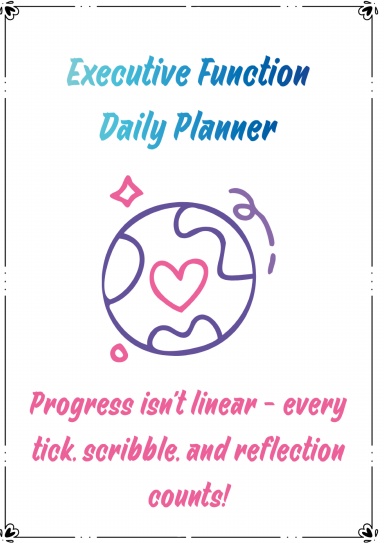 Executive Function Daily Planner