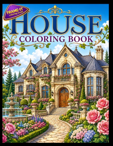 House Coloring Book