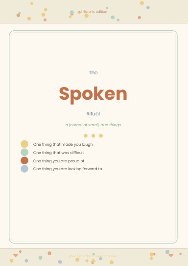 The Spoken Ritual — Children's Edition