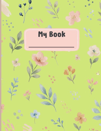 Floral Composition Notebook