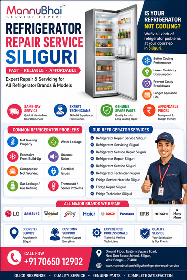 Refrigerator Servicing Siliguri | Refrigerator Repair Service Siliguri