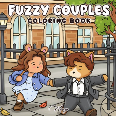 Fuzzy Couples Coloring Book