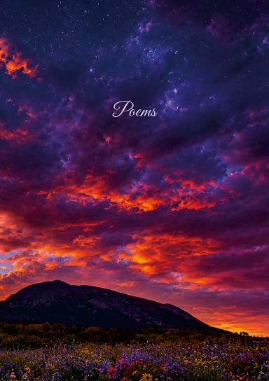 Violet Skies Notebook