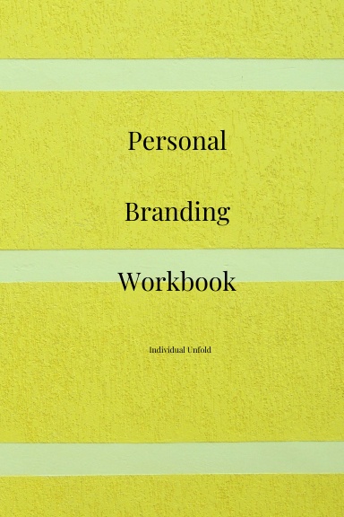 Personal Branding Workbook