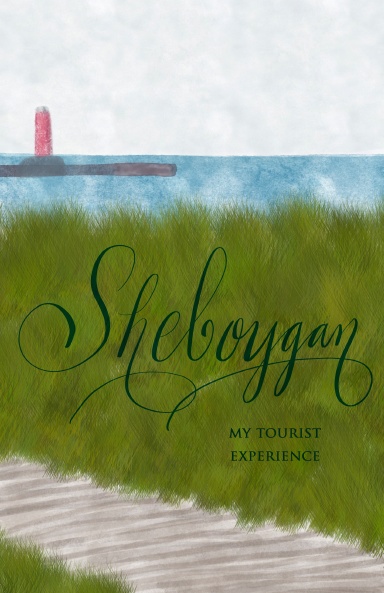 Sheboygan Tourist Journal with Watercolor Lighthouse and Boardwalk