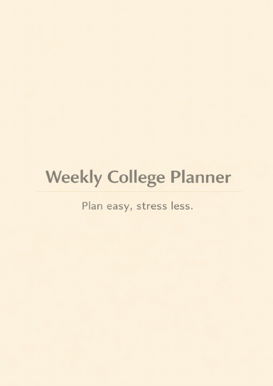 Student Planner