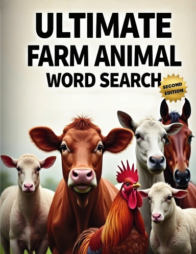 Ultimate Farm Animal Word Search (Second Edition, Coil Bound)