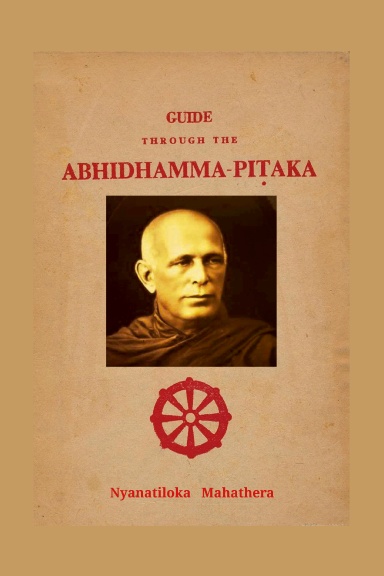 Guide Through The Abhidhamma Pitaka