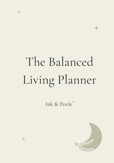 The Balanced Living Planner