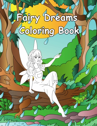 Fairy Dreams Coloring Book