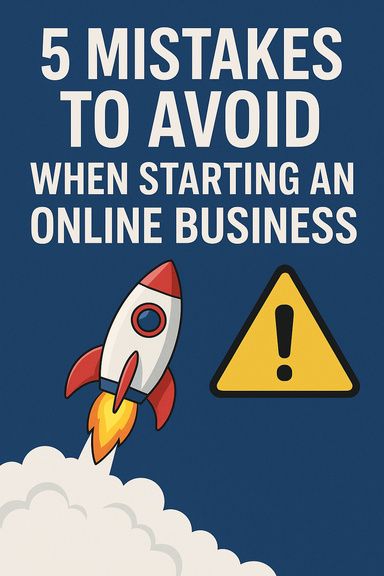 5 Online Business Mistakes You Must Avoid