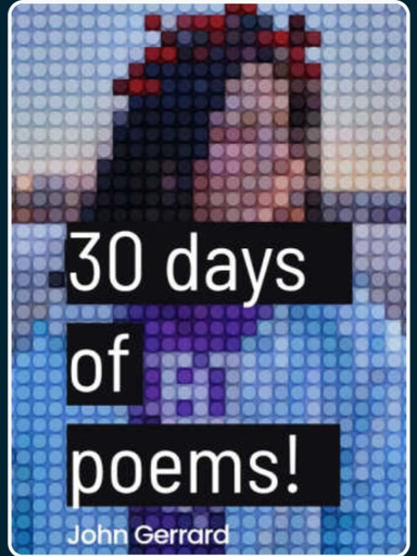 30 days of poems