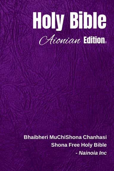 Holy Bible Aionian Edition: Shona Free Holy Bible