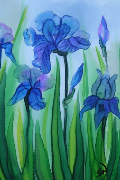 Notebook-blank-Artist Edition-Silvia Wenzel-Iris