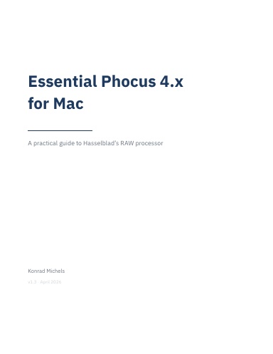 Essential Phocus 4.x for Mac