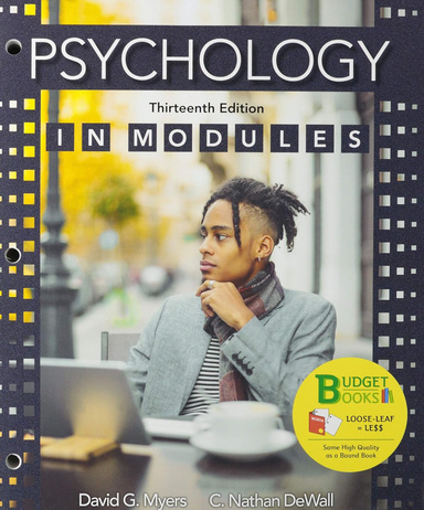 Psychology in Modules 13th Edition