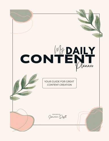 My Daily Content Planner
