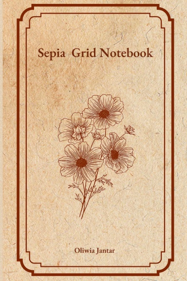 Notatnik Sepia Grid
